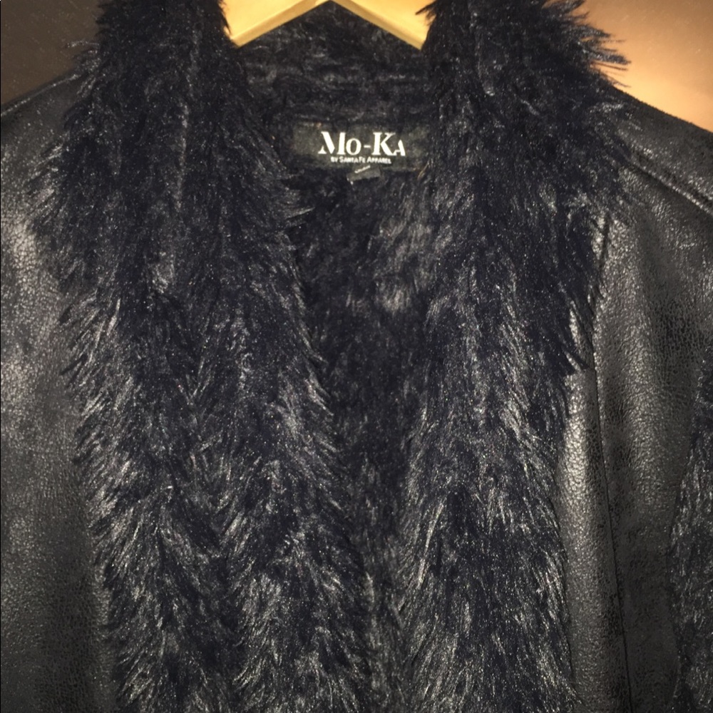 Stitch fix Mo-Ka faux fur vest
